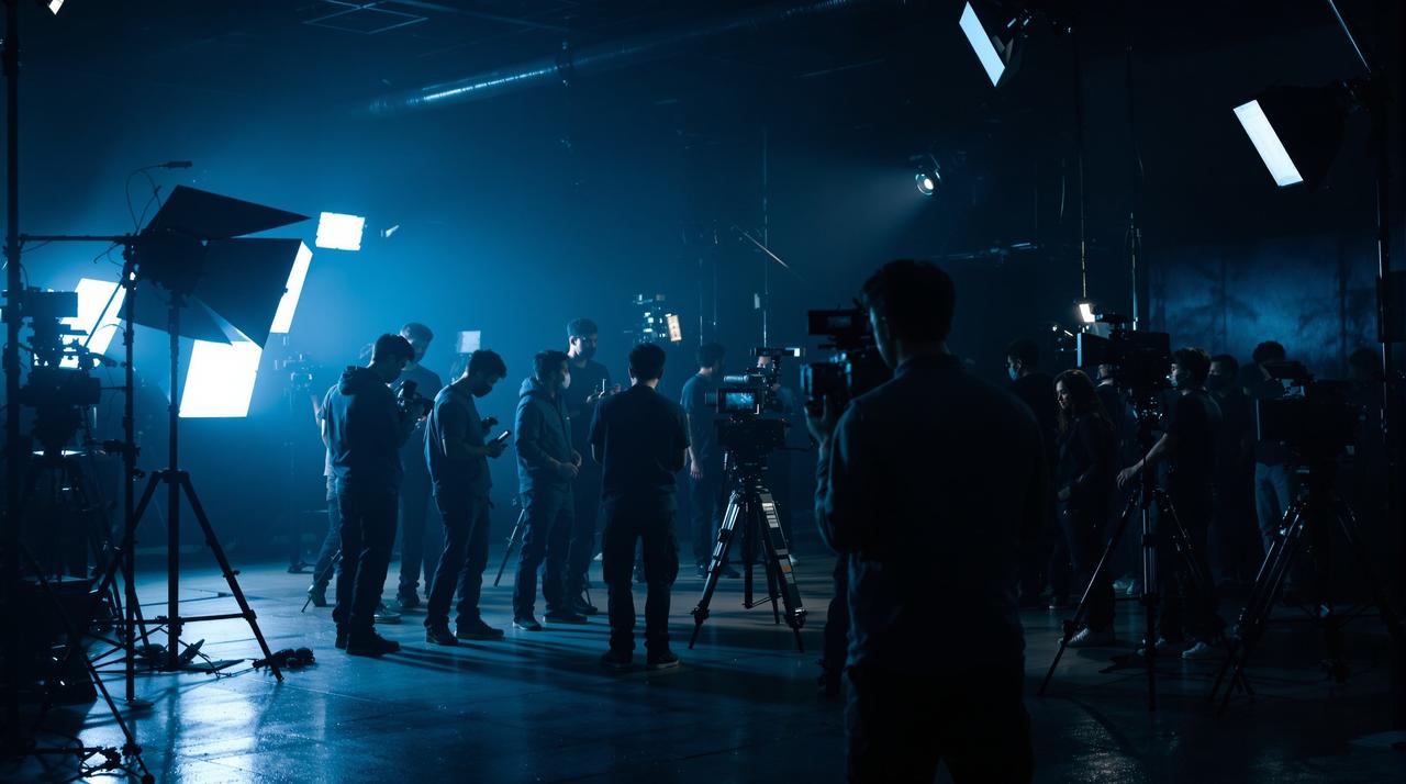 91视频制作现场